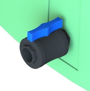 Water Tank Accessories: Valve Kit 50mm