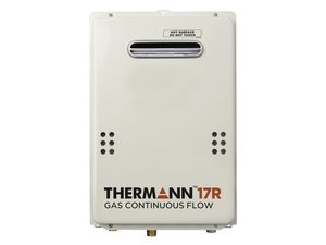 Water Heating: Thermann R series 17L Continuous Water Heater - NG