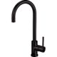 Aurora Black Gooseneck Mixer