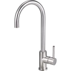 Sinkware: Aurora Stainless Steel Gooseneck Mixer