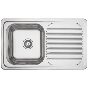 Sinkware: Mercer EH102 Horizon 850 Single Bowl with Drainer