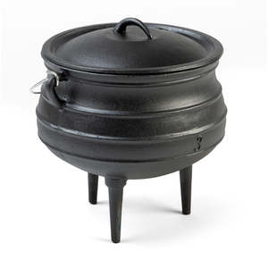 Metro Fire Pit Cast Iron Potjie - 7.8ltr