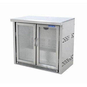Grandfire: Grandfire Deluxe profile double door alfresco Fridge with Module unit