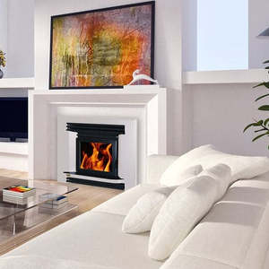 Ethos: Ethos Ares Insert Wood Fire