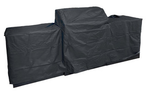 Crossray Cover for Full Outdoor Kitchens with Waterfall Bench top