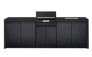 Crossray TCEK-08 eXtreme Electric Outdoor BBQ Kitchen with Sink