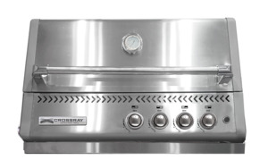 Bbqs: Crossray TCX4FL SS Xplor IN-BUILT BBQ