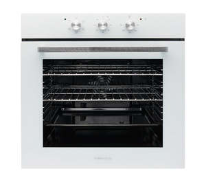 Appliances: Parmco 600mm 80 Litre, 5 Function, White Oven, Series 1