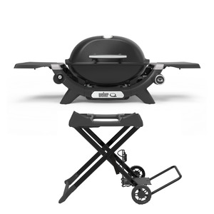 Weber Baby Q Premium (Q1200N) Midnight Black LPG Bundle