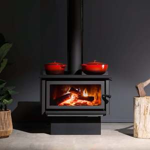 Metro Mega Rad Base Wood Fire