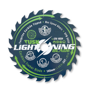 Cutting: Tungsten Carbide Cordless Timber Blade