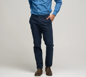 Wild South - Cotton Stretch Moleskin Pant - Navy