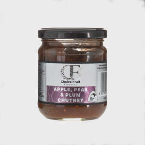 Pantry: CF Apple, Pear & Plum Chutney 210g
