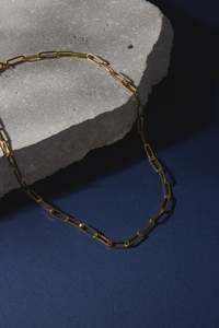 Stories to be Told - 14k Gold Plate Chain Necklace