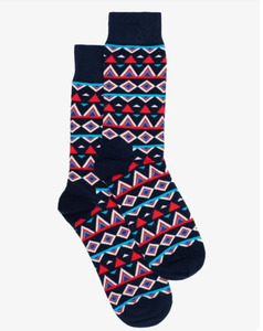 Mens Socks: Antler - Mens Geostride Sock