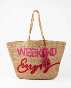 Bags: Stella + Gemma -  Jute Shopper - Weekend Everyday