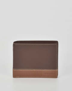 Bags: Langford Two Tone RFID Bifold Men's Leather Wallet