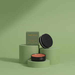 Wild Emery: Nude Kiwi - Moisture Lock Lip Balm - Peach & Raspberry