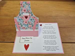 CBF - Mother's Day Grandma - Apron - Pop Up