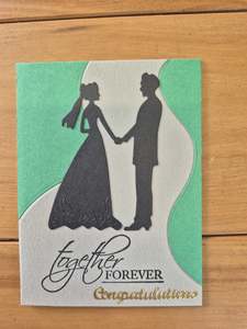 Tena Koe Cards: CBF - Wedding - Together Forever