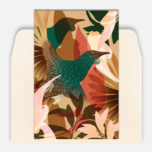 Tena Koe Cards: Tūī Whenua Greeting Card