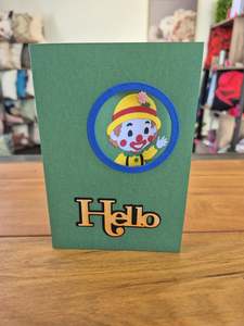 Tena Koe Cards: CBF - pop out - Happy Birthday clown