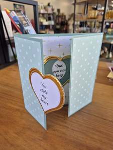 Tena Koe Cards: CBF - pop out - You Stole My Heart