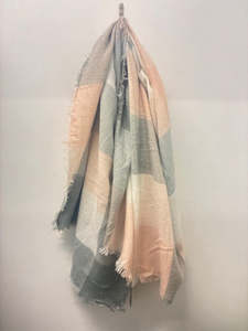 Scarf: Antler - Large Square Blush Scarf