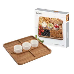 Gather Square Platter with Bowls