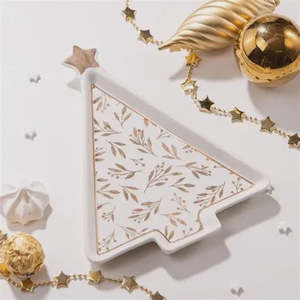 Ladelle - Noelle Christmas Tree Plate/Dish