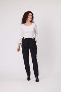 Classified Georgie Pant Black/Gold