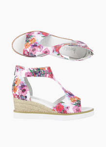 Hinako: Hinako - Wedge- Micky Floral