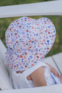 Sundaise - Bella Sunhat - Wildflowers 0-3years