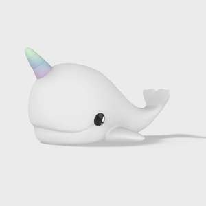 Baby Children: Squishy Narwhal USB Night Light