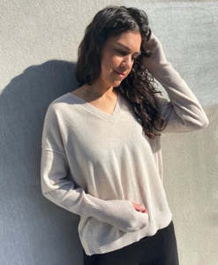 Wardrobe: Pura Cashmere - V Neck Sweater