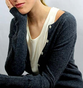 Wardrobe: 100% Pure Cashmere Cardigan