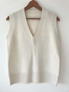 Essential Vest 50/50 Cashmere/Wool