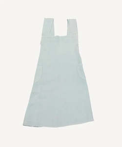 Cross Back Apron Stonewashed Linen