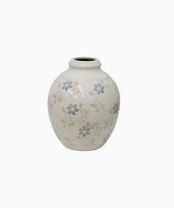 Kitchen Table: Anais Ceramic Oval Bud Vase