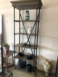 Open Narrow Shelf 83cmLx46cmWx223cmHq