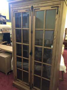 Display Cabinet 125cmL x 48cmW x 215cmH