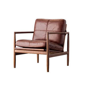 Seating: Leather Chair