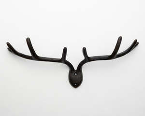 Gifts Under 50: Cast Iron Full Antler hooks
