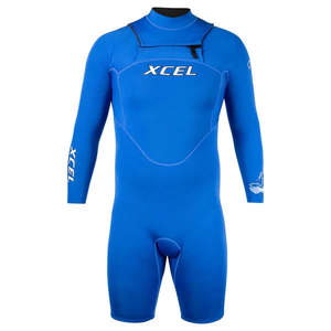 Wetsuits: Xcel Archy's Garage 2mm L/S Springsuit - Royal