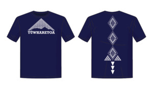 Products: Whenua Tee – Tukutuku / Tuara