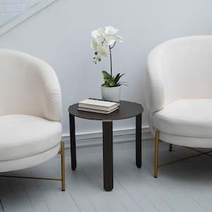 Furniture: Northern Edge Furniture. Europa Side Table