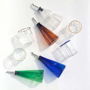 Glass: Lauren Hunt Glass. Grove Oil Decanter