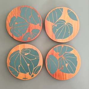 Homewares: Nice.Jo. - Jo Bidwell. Kawakawa Coasters