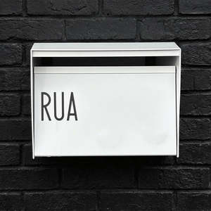 Box Design. Urban letterbox - White casing