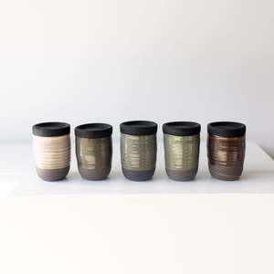 Homewares: Lil Ceramics. Reclaimed Takeaway Cup